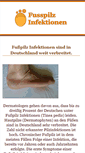 Mobile Screenshot of fusspilz-infektionen.net